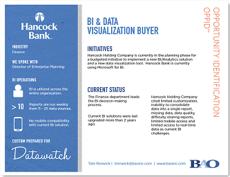 Hancock Bank BI Buyer