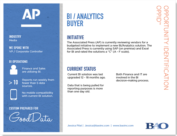 The Associated Press BI Buyer