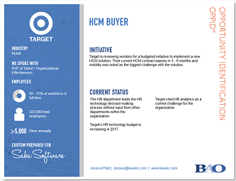 Target HCM Buyer