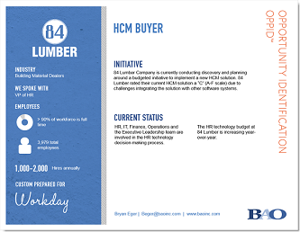 84 Lumber HCM Buyer