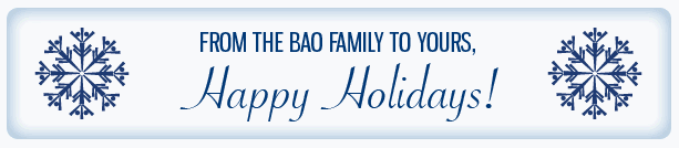Happy Holidays From BAO