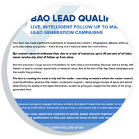 BAO Lead Qualification